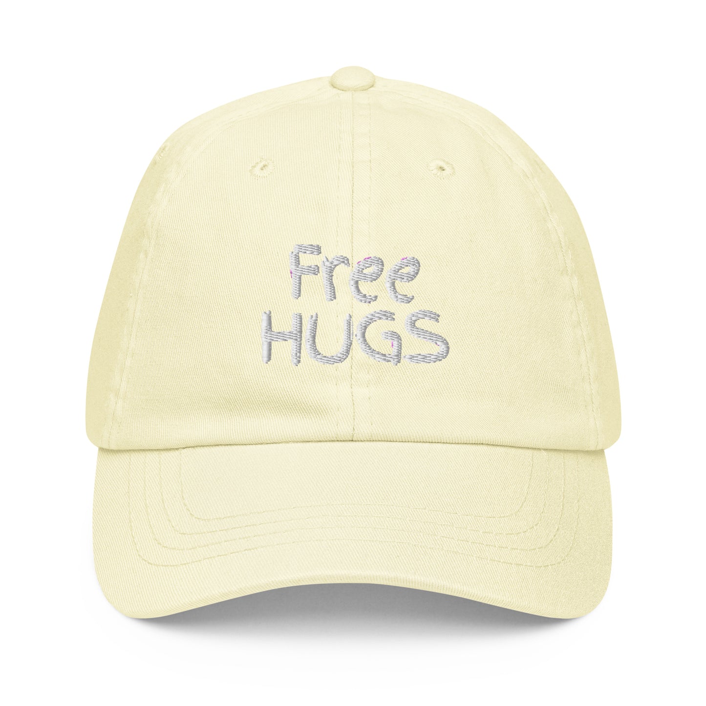 "Free Hugs" Pastel baseball hat
